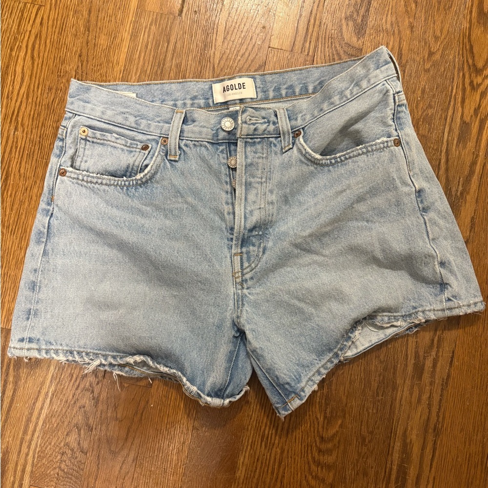 AGOLDE Parker Long Denim Shorts Sz 27

Great condition, only worn a few times